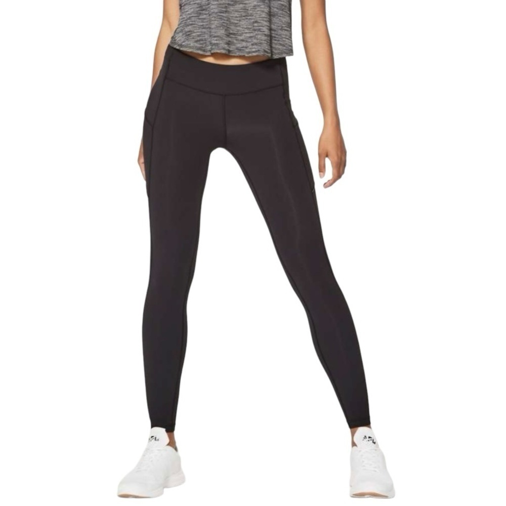 Lululemon Speed Up Tight Full On Luxtreme 28” Size 2 Black Running Leggings